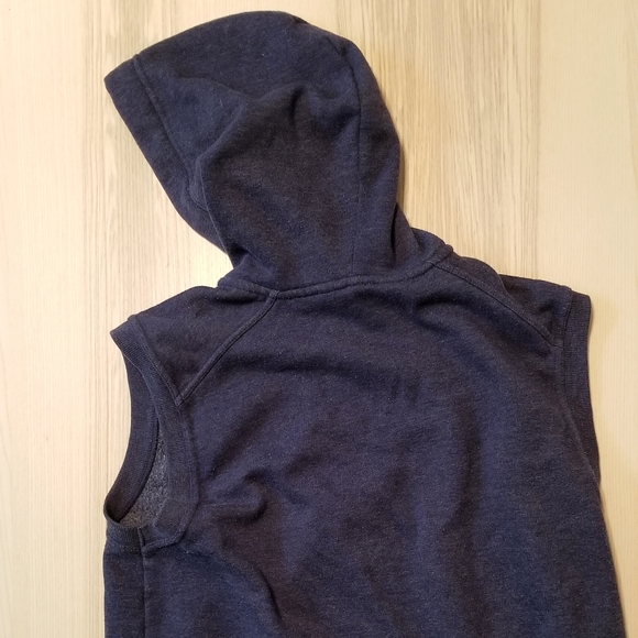Navy Sleeveless Hoodie by Divided - Picture 3 of 6